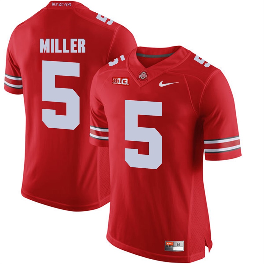 ohio state buckeyes scarlet braxton miller college football jersey