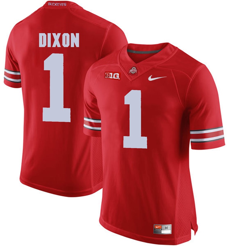 ohio state buckeyes scarlet johnnie dixon college football jersey