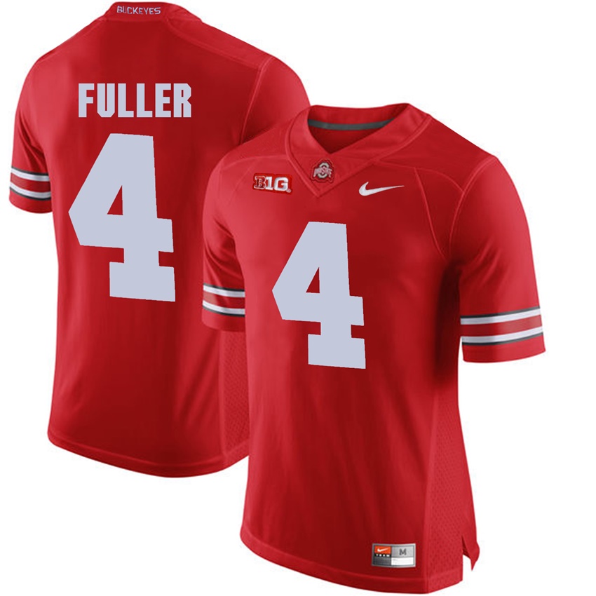 ohio state buckeyes scarlet jordan fuller college football jersey
