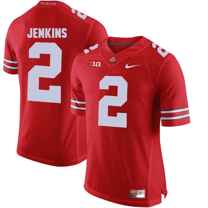 ohio state buckeyes scarlet malcolm jenkins college football jersey