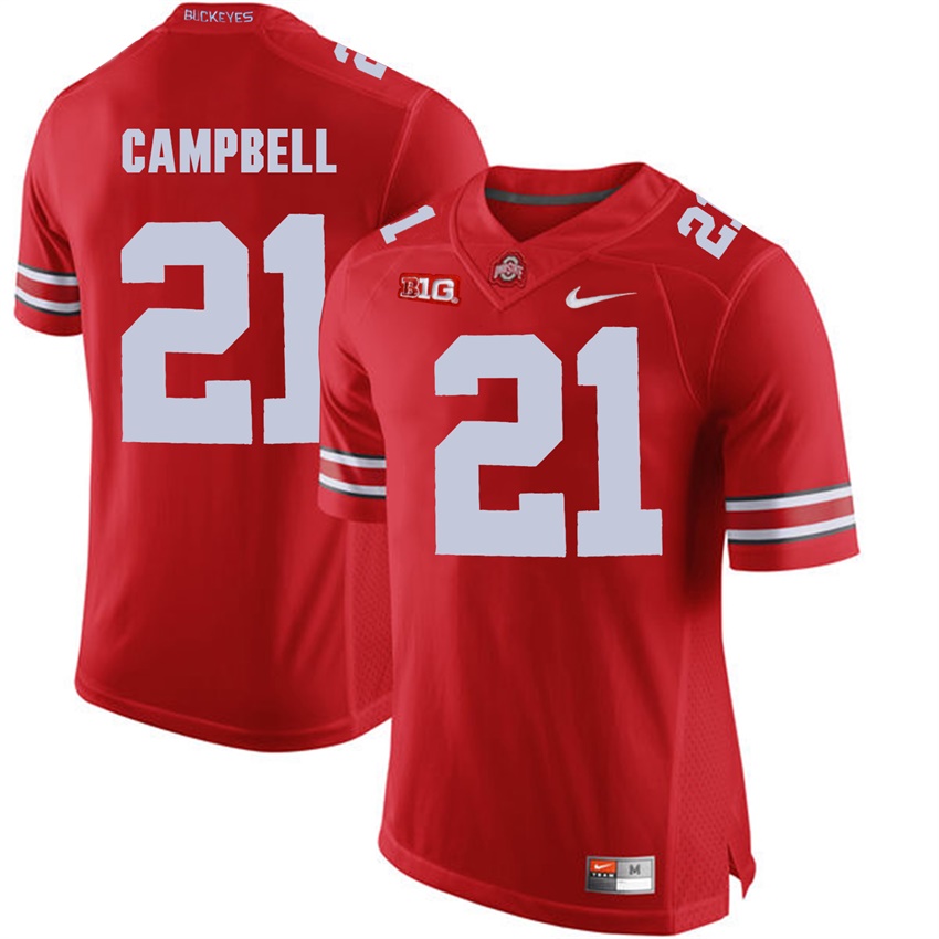 ohio state buckeyes scarlet parris campbell college football jersey