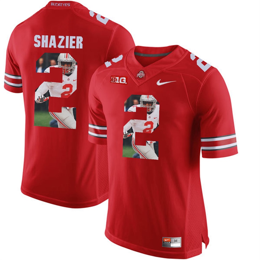 ohio state buckeyes scarlet ryan shazier player fashion jersey