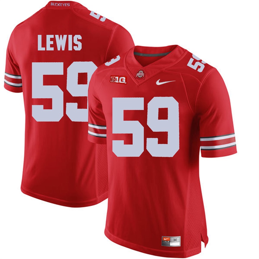 ohio state buckeyes scarlet tyquan lewis college football jersey