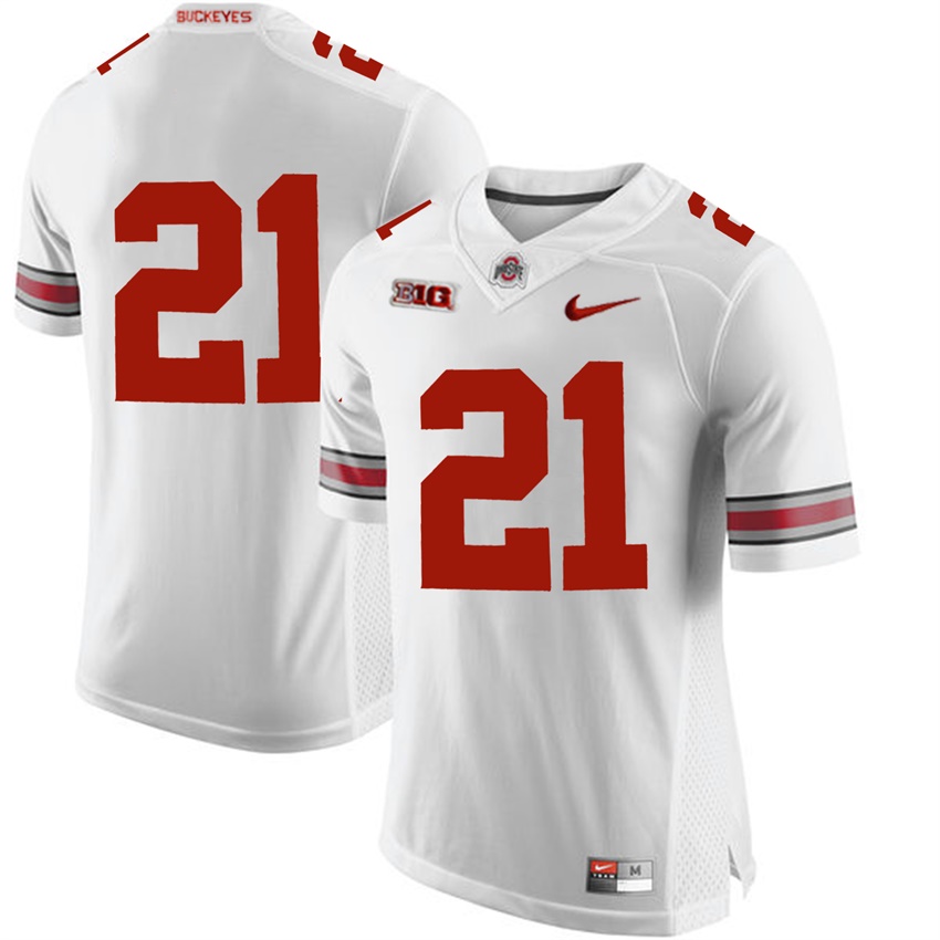 ohio state buckeyes white parris campbell college football jersey