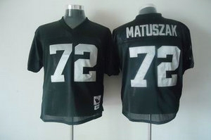 okaland raiders 72 matuszak mn black jerseys
