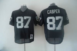 okaland raiders 87 casper black jerseys