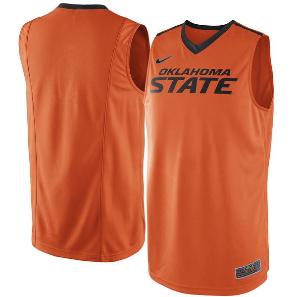 oklahoma state cowboys and cowgirls 1 orange basketball jersey