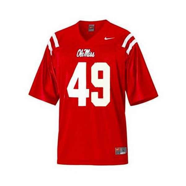 ole miss rebels 49 patrick willis red football youth jersey