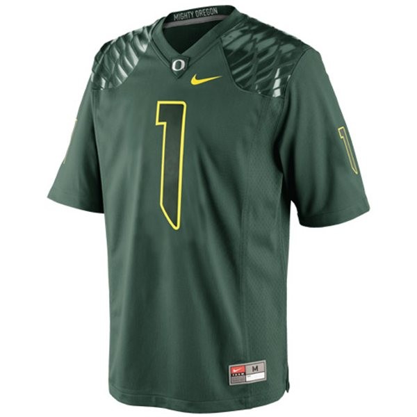 oregon ducks 1 josh huff green football jersey
