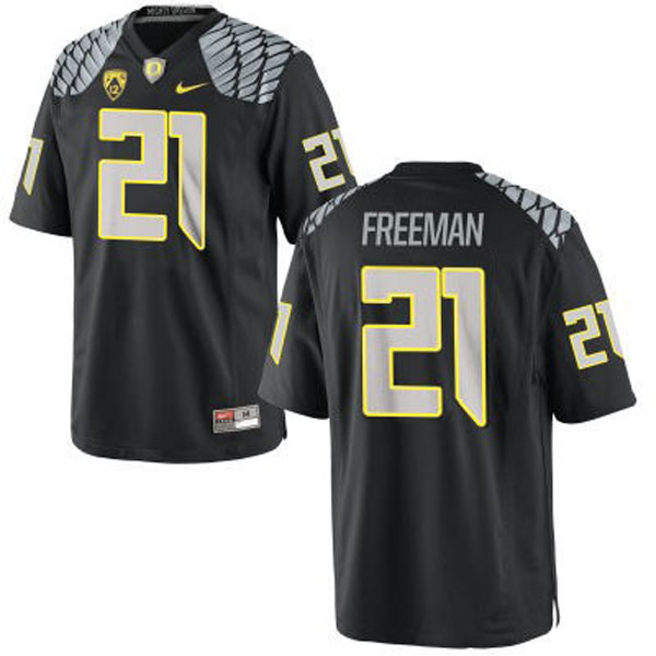 oregon ducks 21 royce freeman black football jersey