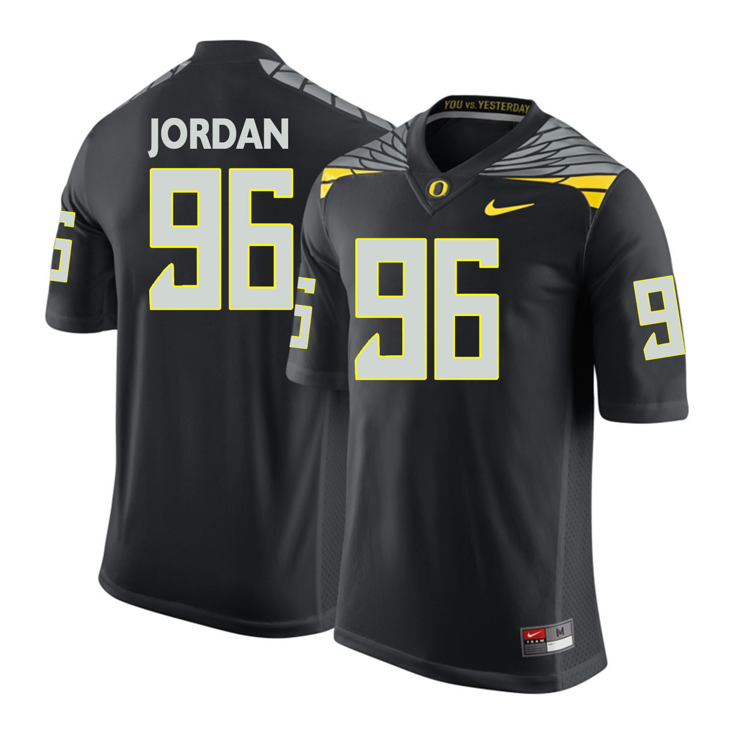 oregon ducks black dion jordan college football portrait jersey