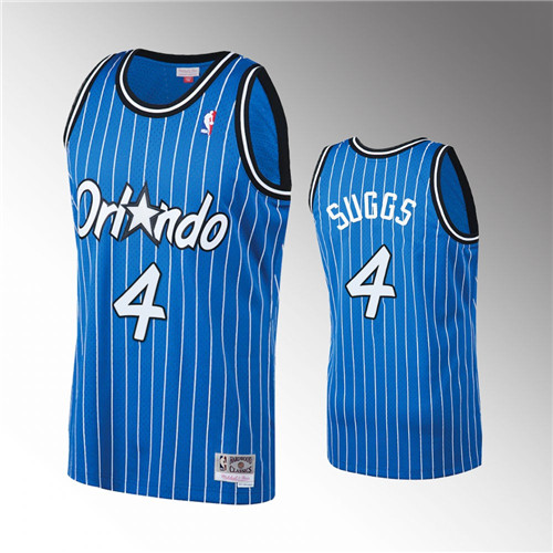 Orlando Magic Jalen Suggs Hardwood Classics Vintage stitched Jersey #4
