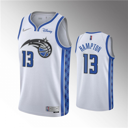 Orlando Magic R. J. Hampton Earned Edition White stitched Jersey #13