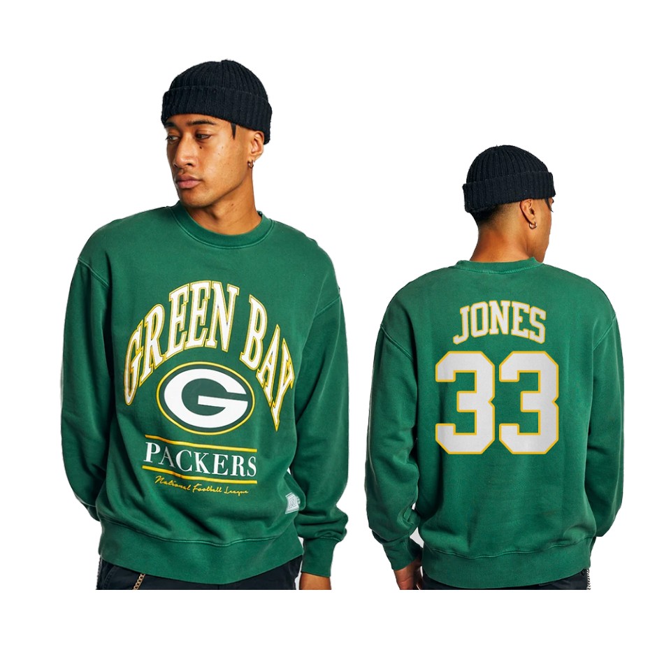 packers aaron jones green vintage sweatshirt