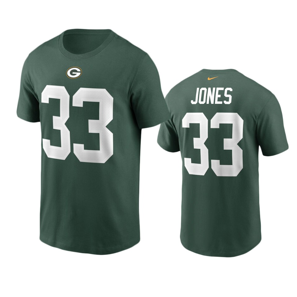 packers aaron jones nikegreen t shirt