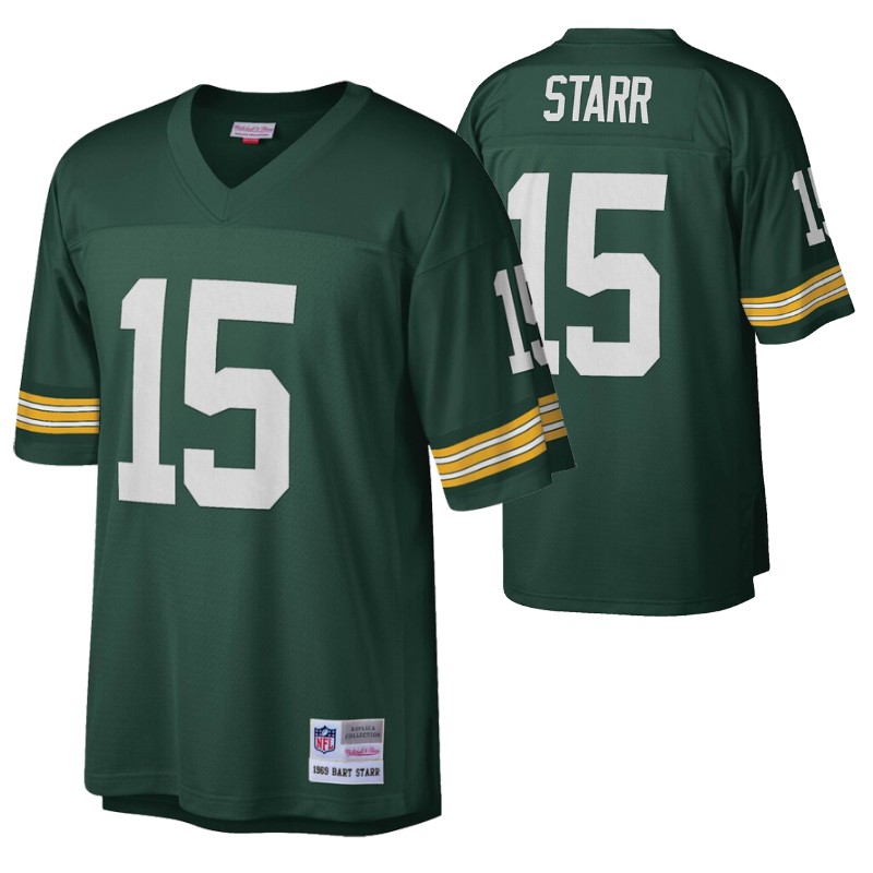 packers-bart-starr-jersey-legacy-replica-men's-green