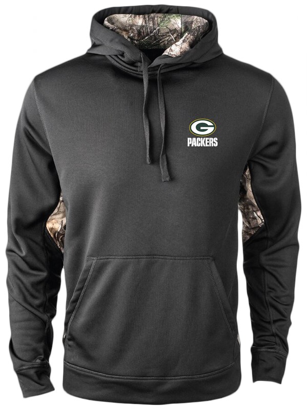 packers black camo ranger realtree hoodie