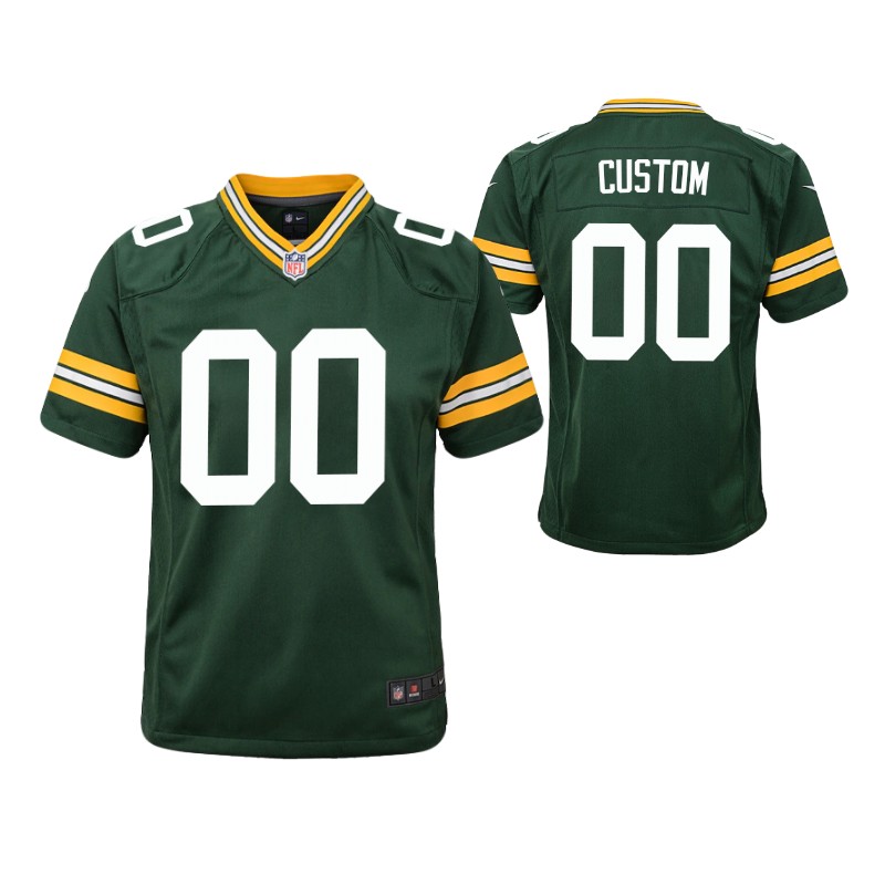 packers-custom-game-youth-jersey-green