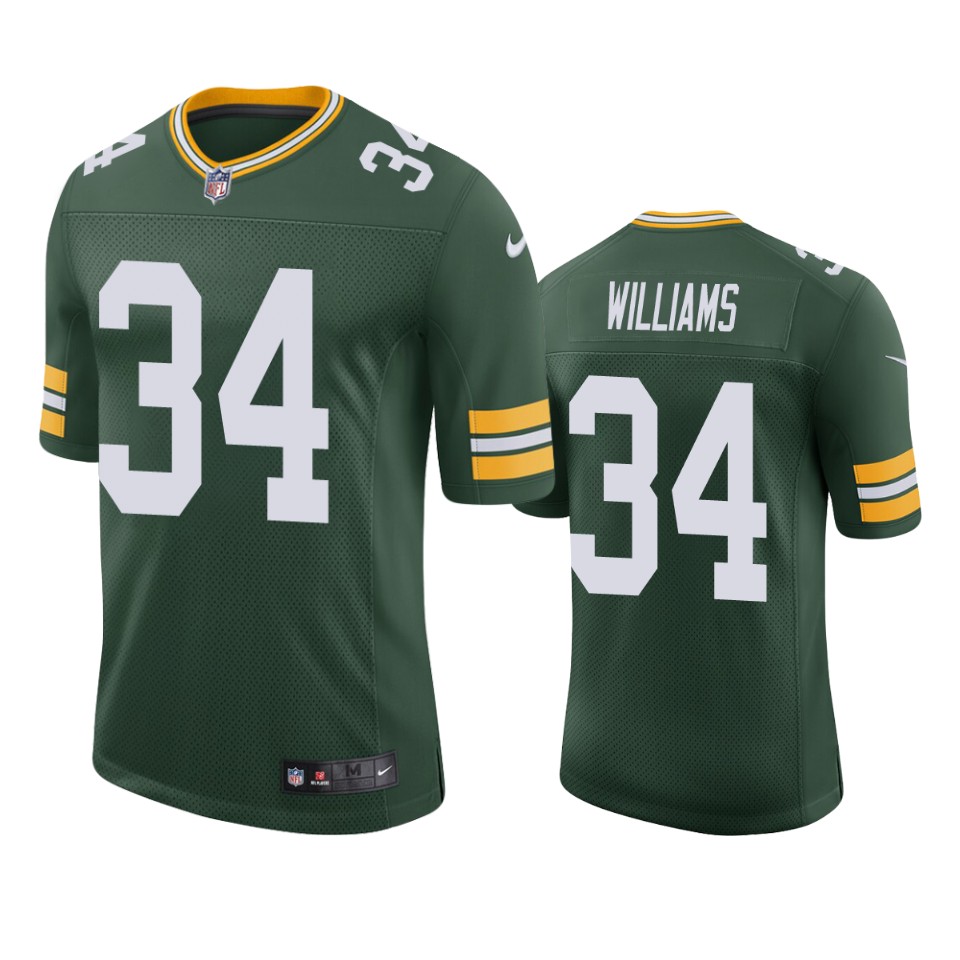 packers dexter williams green vapor jersey