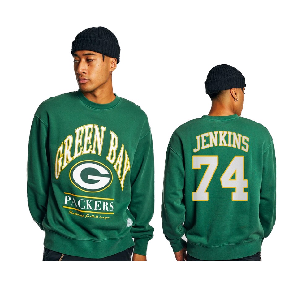 packers elgton jenkins green vintage sweatshirt
