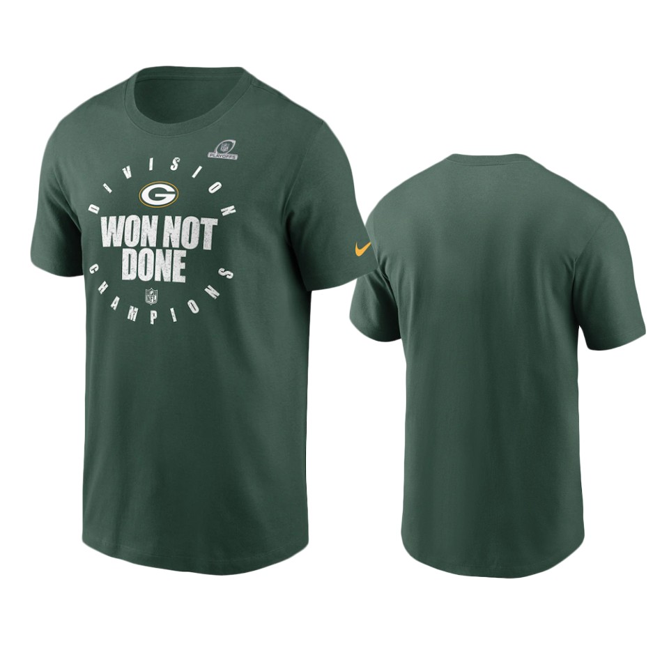 packers green 2020 nfc north division champions t shirt