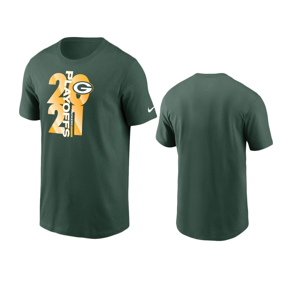 packers green 2021 nfl playoffs t shirt