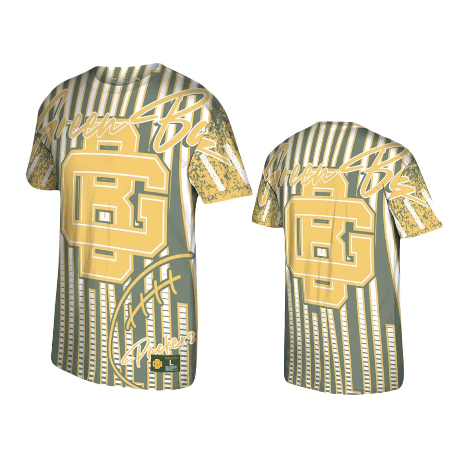 packers green jumbotron historic logo t shirt