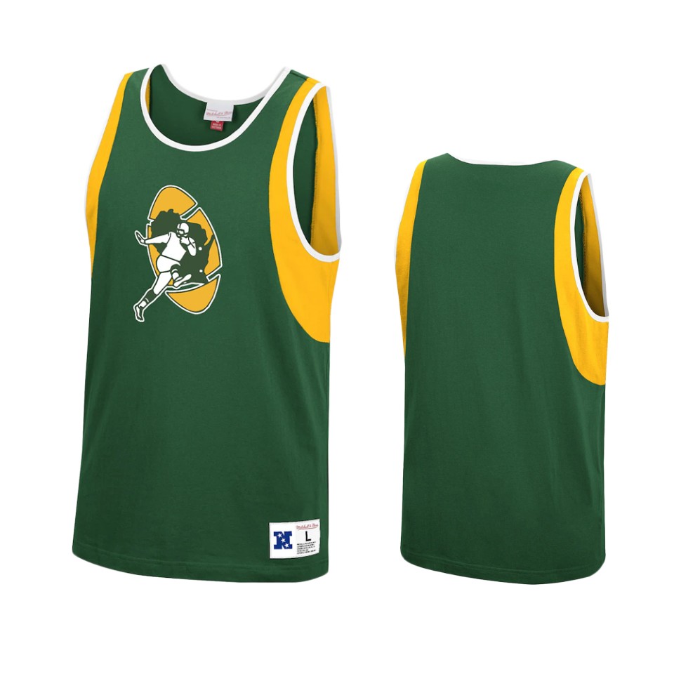 packers green matchup historic logo tank top