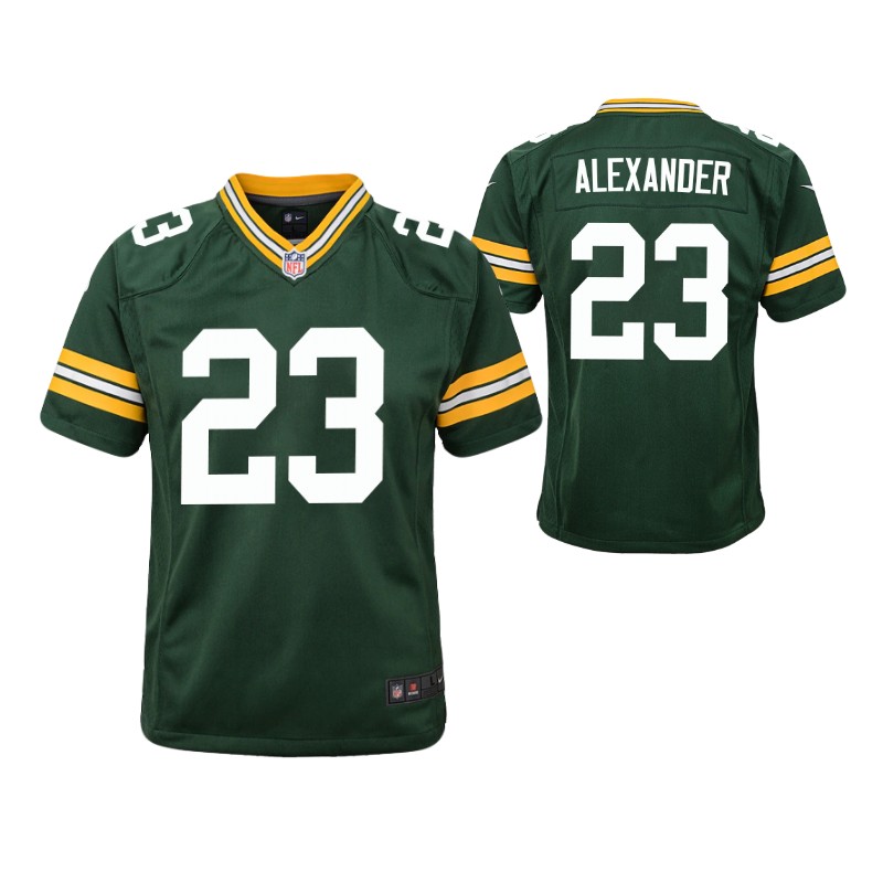 packers-jaire-alexander-game-youth-jersey-green