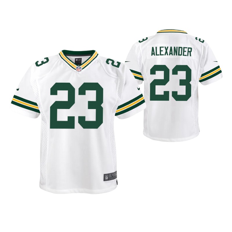 packers-jaire-alexander-game-youth-jersey-white