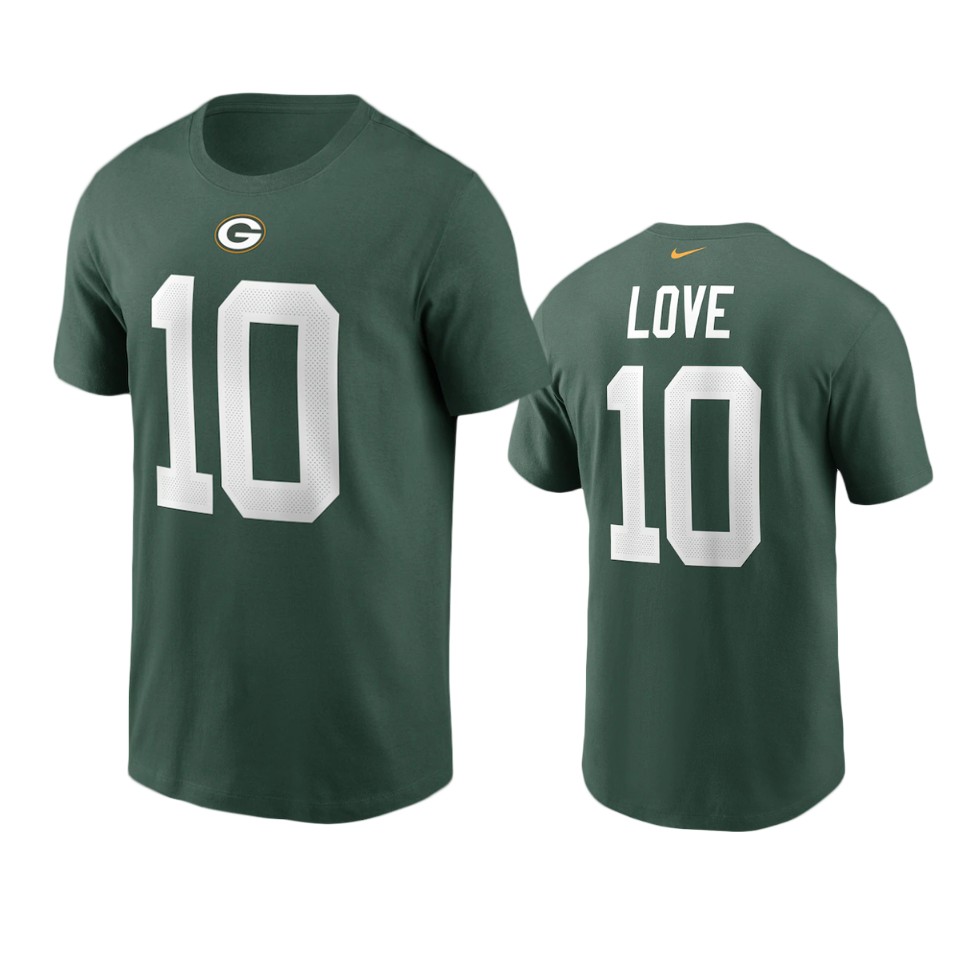 packers jordan love nikegreen t shirt