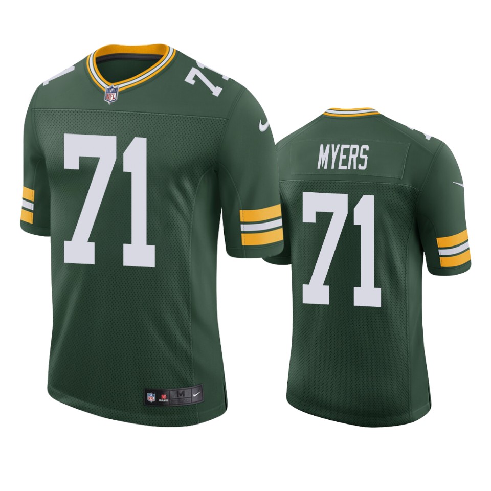 packers josh myers green vapor jersey