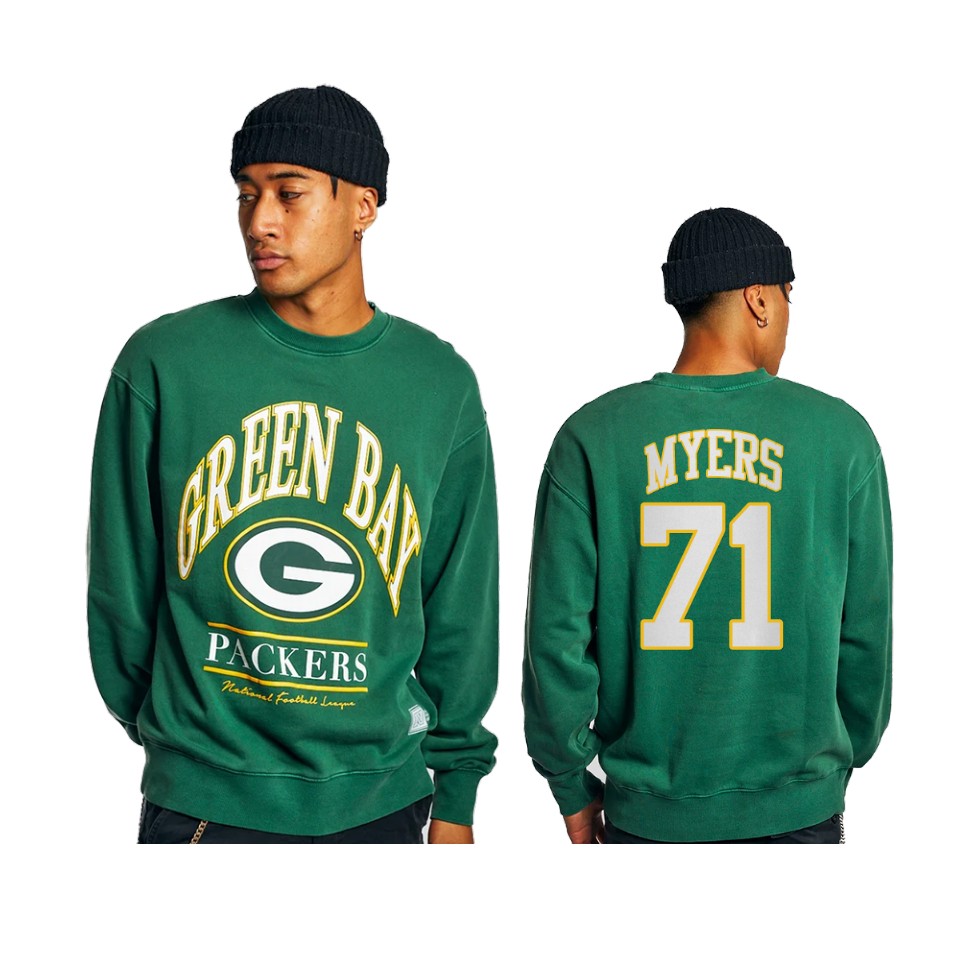 packers josh myers green vintage sweatshirt