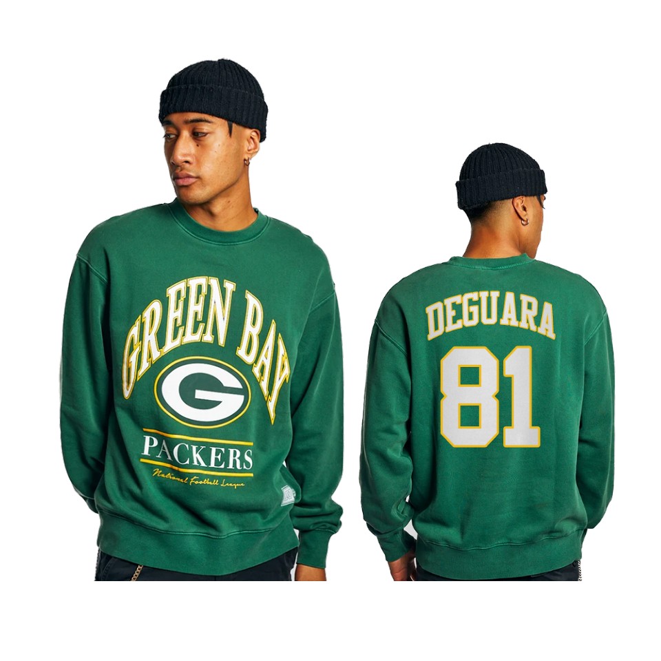 packers josiah deguara green vintage sweatshirt