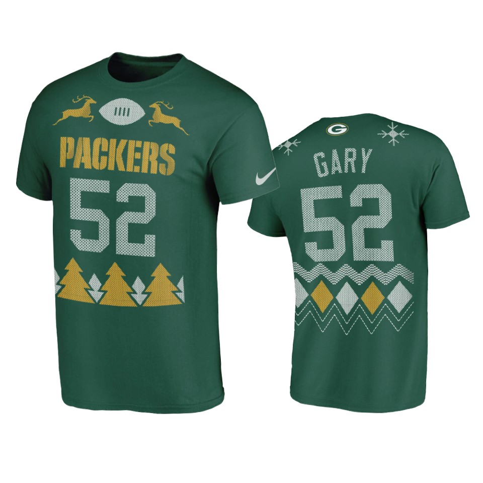 packers rashan gary green 2020 christmas ugly t shirt