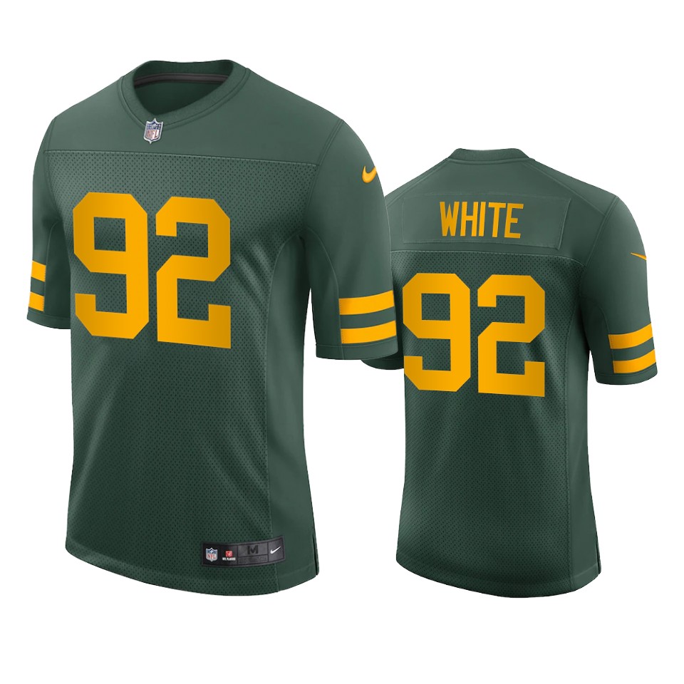 packers reggie white green vapor jersey