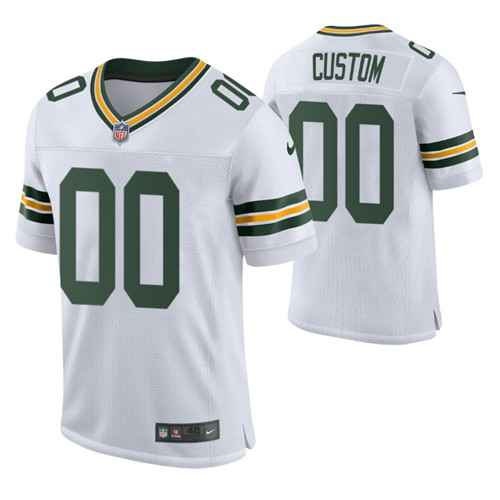 packers-white-custom-classic-vapor-elite-jersey