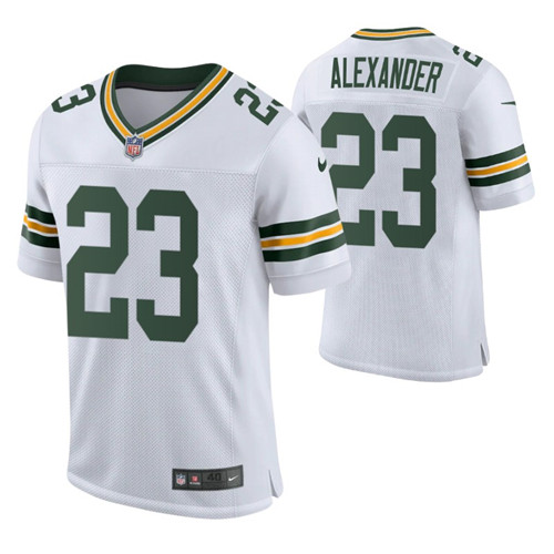 packers-white-jaire-alexander-classic-vapor-elite-jersey