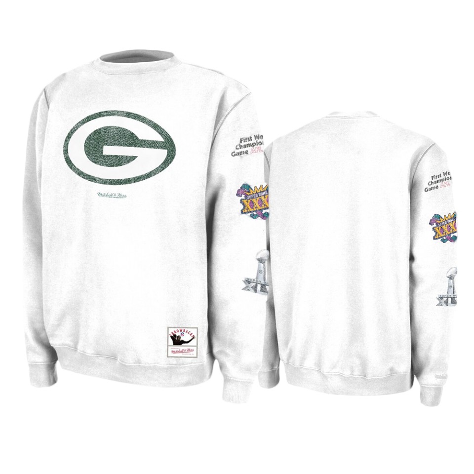 packers white rings vip champions sweater