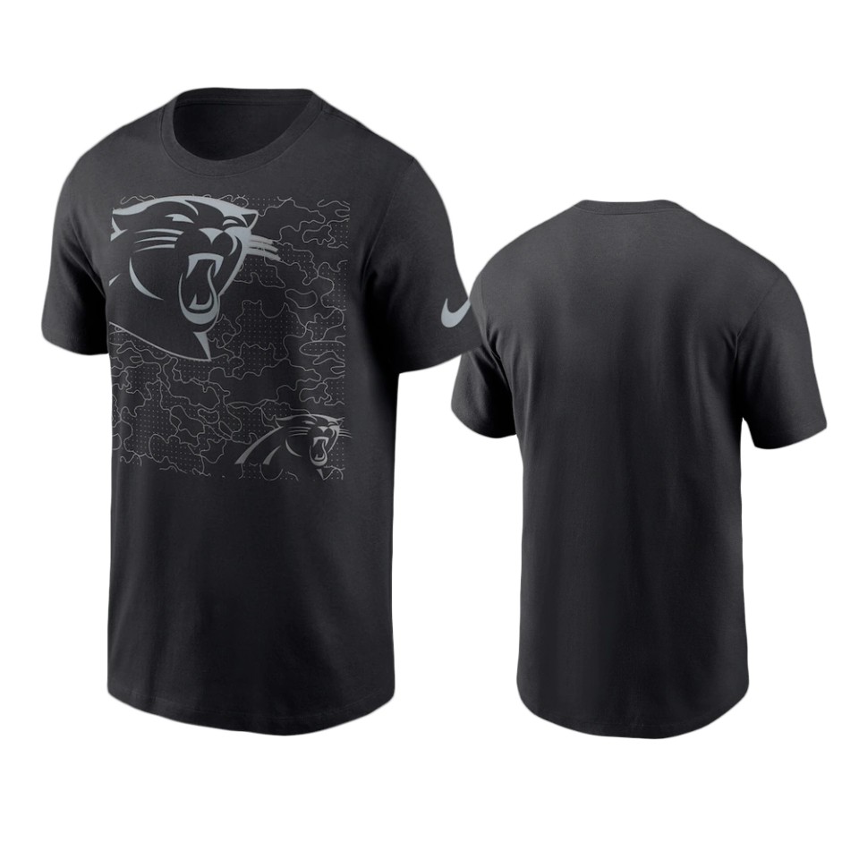 panthers black rflctv t shirt