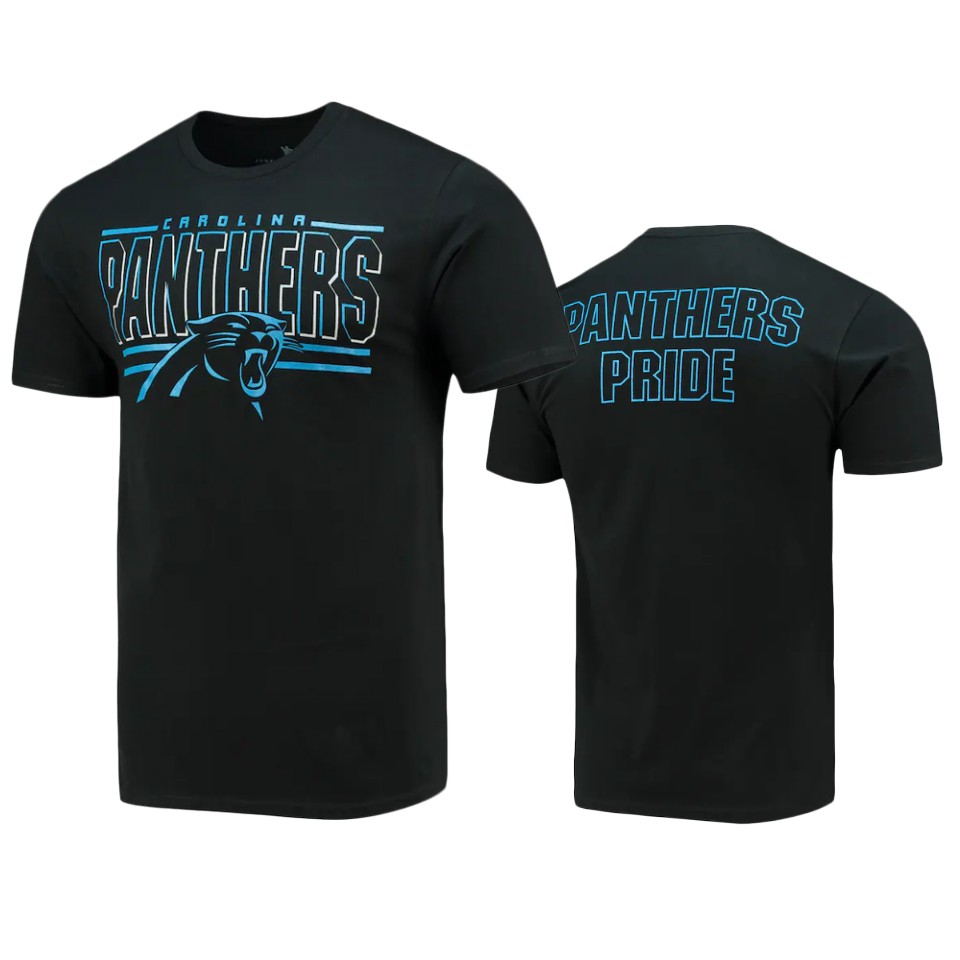 panthers black slogan 2 hit junk food t shirt