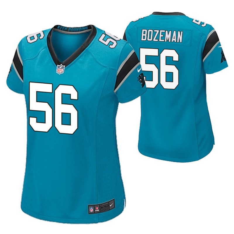 panthers-bradley-bozeman-game-women's-jersey-blue