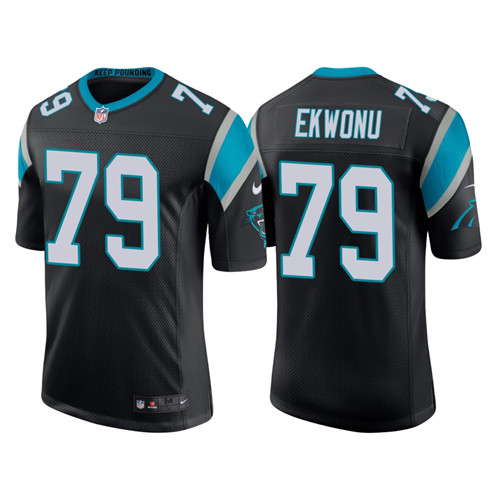 panthers-ikem-ekwonu-2022-nfl-draft-black-classic-limited-jersey