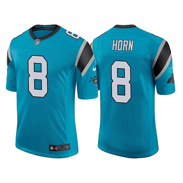 panthers-jaycee-horn-2021-nfl-draft-blue-classic-limited-jersey-middle
