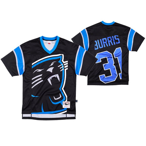 panthers-juston-burris-big-face-jersey-black-men's