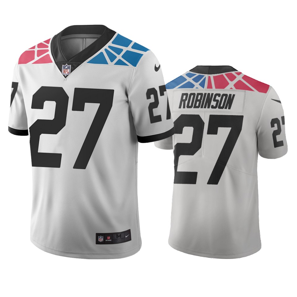 panthers kenny robinson white city edition jersey