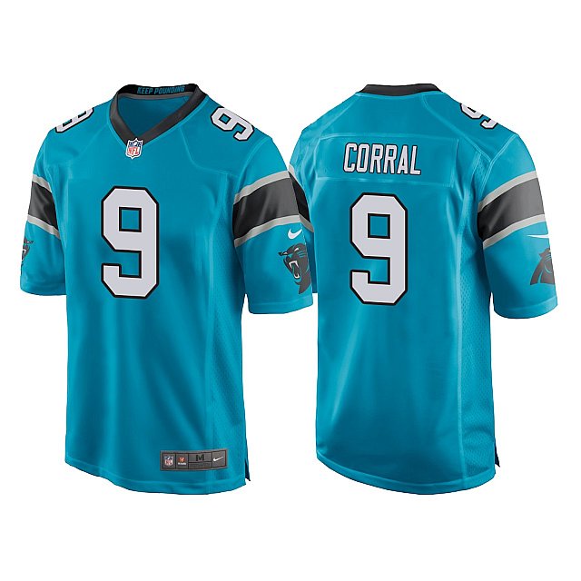 panthers-matt-corral-game-blue-jersey-middle