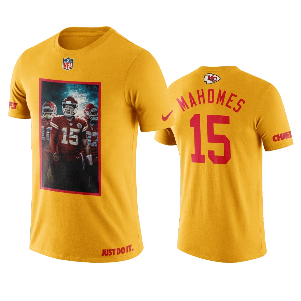patrick mahomes gold art print big lead t shirt