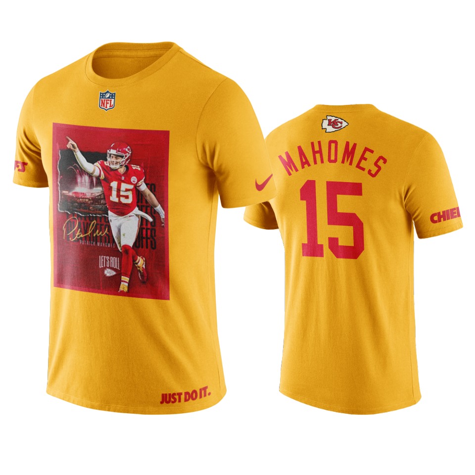 patrick mahomes gold art print qb t shirt