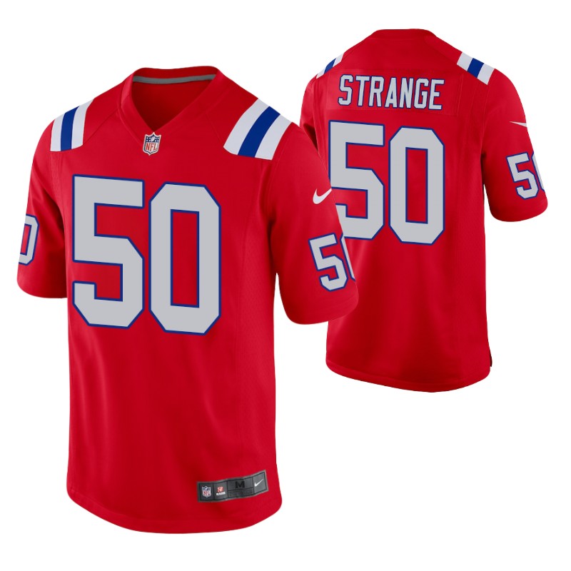 patriots-2022-nfl-draft-cole-strange-game-jersey-red-men